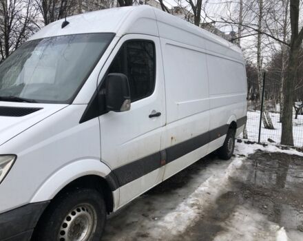 Белый Мерседес Sprinter, объемом двигателя 2.2 л и пробегом 559 тыс. км за 14700 $, фото 1 на Automoto.ua