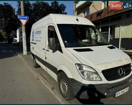 Белый Мерседес Sprinter, объемом двигателя 2.14 л и пробегом 287 тыс. км за 11500 $, фото 1 на Automoto.ua