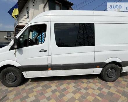 Белый Мерседес Sprinter, объемом двигателя 2.14 л и пробегом 298 тыс. км за 13400 $, фото 3 на Automoto.ua