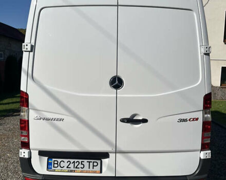 Белый Мерседес Sprinter, объемом двигателя 2.14 л и пробегом 345 тыс. км за 14300 $, фото 3 на Automoto.ua