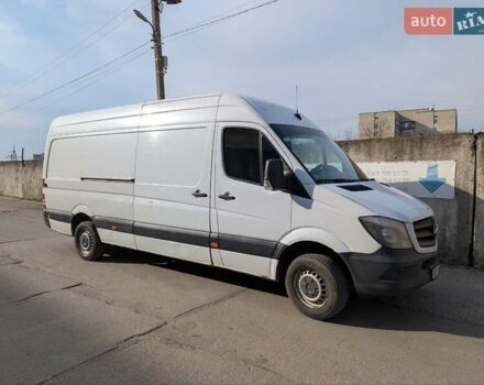 Белый Мерседес Sprinter, объемом двигателя 2.15 л и пробегом 760 тыс. км за 12700 $, фото 1 на Automoto.ua