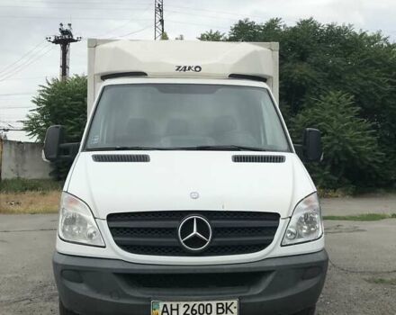 Белый Мерседес Sprinter, объемом двигателя 2.14 л и пробегом 402 тыс. км за 13000 $, фото 1 на Automoto.ua