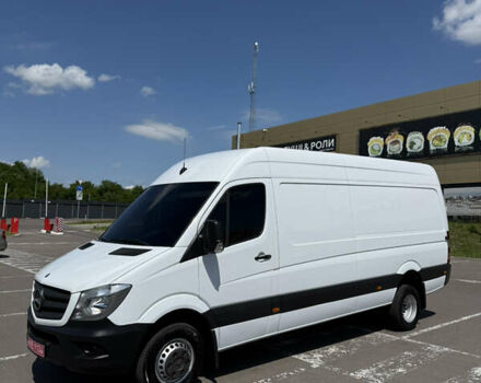 Белый Мерседес Sprinter, объемом двигателя 2.2 л и пробегом 270 тыс. км за 27500 $, фото 14 на Automoto.ua