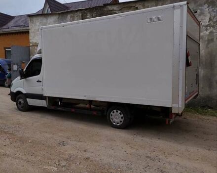 Белый Мерседес Sprinter, объемом двигателя 2.14 л и пробегом 370 тыс. км за 16000 $, фото 1 на Automoto.ua
