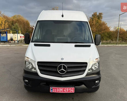 Белый Мерседес Sprinter, объемом двигателя 2.2 л и пробегом 335 тыс. км за 16500 $, фото 3 на Automoto.ua