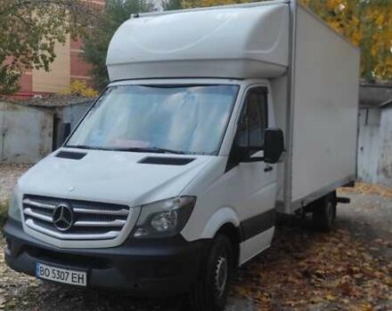Белый Мерседес Sprinter, объемом двигателя 2.1 л и пробегом 545 тыс. км за 15500 $, фото 1 на Automoto.ua