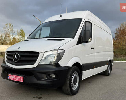 Белый Мерседес Sprinter, объемом двигателя 2.2 л и пробегом 335 тыс. км за 16500 $, фото 2 на Automoto.ua