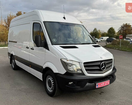 Белый Мерседес Sprinter, объемом двигателя 2.2 л и пробегом 335 тыс. км за 16500 $, фото 4 на Automoto.ua