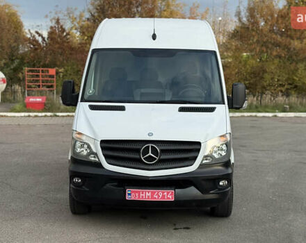 Белый Мерседес Sprinter, объемом двигателя 2.2 л и пробегом 335 тыс. км за 16500 $, фото 16 на Automoto.ua