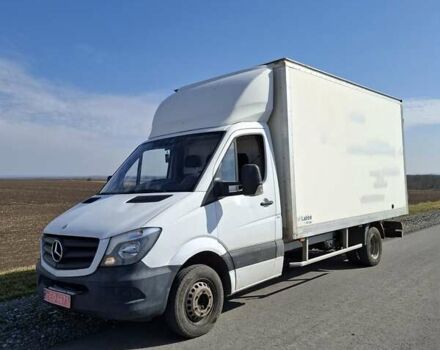 Белый Мерседес Sprinter, объемом двигателя 2.2 л и пробегом 218 тыс. км за 19999 $, фото 1 на Automoto.ua