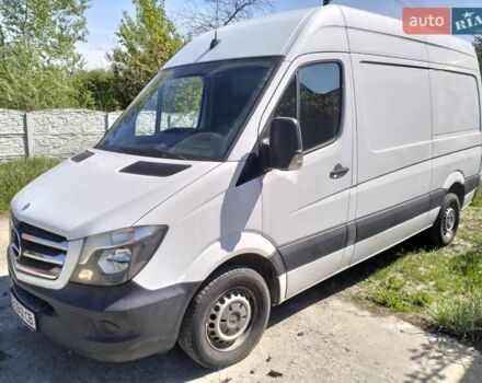 Белый Мерседес Sprinter, объемом двигателя 2.14 л и пробегом 202 тыс. км за 15400 $, фото 4 на Automoto.ua