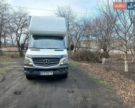 Белый Мерседес Sprinter, объемом двигателя 3 л и пробегом 224 тыс. км за 27000 $, фото 2 на Automoto.ua