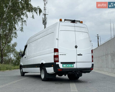 Белый Мерседес Sprinter, объемом двигателя 3 л и пробегом 245 тыс. км за 35351 $, фото 15 на Automoto.ua