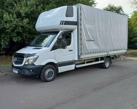 Белый Мерседес Sprinter, объемом двигателя 2.99 л и пробегом 230 тыс. км за 27500 $, фото 1 на Automoto.ua