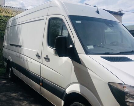 Белый Мерседес Sprinter, объемом двигателя 2.2 л и пробегом 423 тыс. км за 16337 $, фото 5 на Automoto.ua