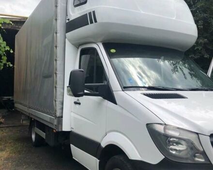 Белый Мерседес Sprinter, объемом двигателя 3 л и пробегом 224 тыс. км за 27000 $, фото 6 на Automoto.ua
