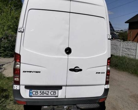Белый Мерседес Sprinter, объемом двигателя 2.14 л и пробегом 202 тыс. км за 15400 $, фото 2 на Automoto.ua