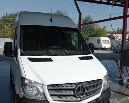 Белый Мерседес Sprinter, объемом двигателя 2.1 л и пробегом 290 тыс. км за 15400 $, фото 1 на Automoto.ua