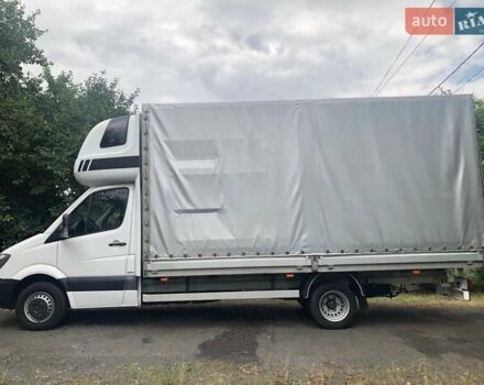 Белый Мерседес Sprinter, объемом двигателя 3 л и пробегом 224 тыс. км за 27000 $, фото 5 на Automoto.ua