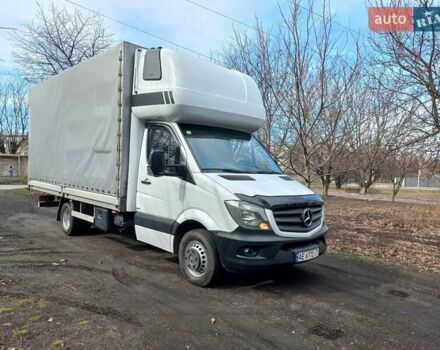 Белый Мерседес Sprinter, объемом двигателя 3 л и пробегом 224 тыс. км за 27000 $, фото 4 на Automoto.ua