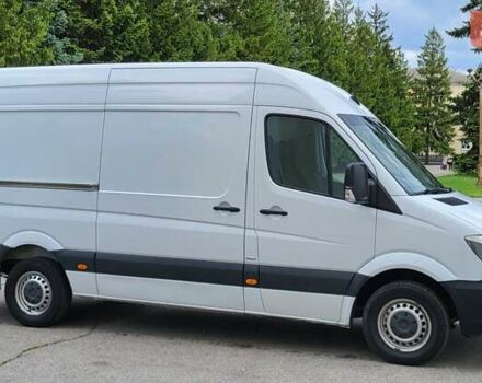 Белый Мерседес Sprinter, объемом двигателя 2.2 л и пробегом 263 тыс. км за 13950 $, фото 6 на Automoto.ua