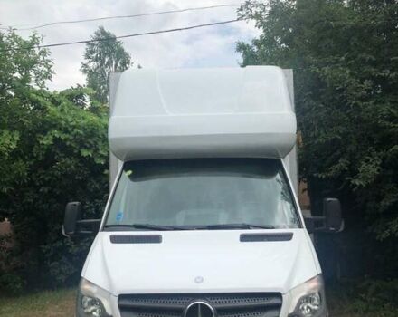 Белый Мерседес Sprinter, объемом двигателя 3 л и пробегом 224 тыс. км за 27000 $, фото 3 на Automoto.ua