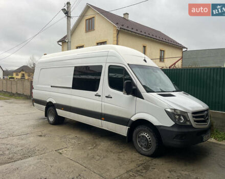 Белый Мерседес Sprinter, объемом двигателя 2.2 л и пробегом 195 тыс. км за 43000 $, фото 8 на Automoto.ua