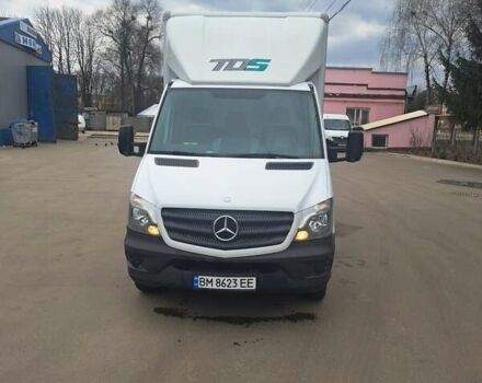 Белый Мерседес Sprinter, объемом двигателя 2.14 л и пробегом 348 тыс. км за 25550 $, фото 11 на Automoto.ua