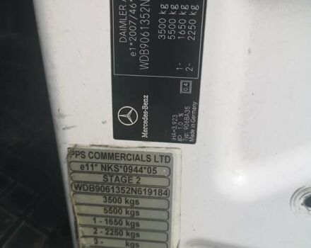 Белый Мерседес Sprinter, объемом двигателя 2.1 л и пробегом 441 тыс. км за 17999 $, фото 5 на Automoto.ua