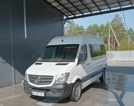 Белый Мерседес Sprinter, объемом двигателя 2.1 л и пробегом 290 тыс. км за 15400 $, фото 6 на Automoto.ua