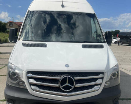 Белый Мерседес Sprinter, объемом двигателя 2.2 л и пробегом 195 тыс. км за 43000 $, фото 1 на Automoto.ua