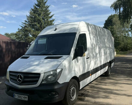 Белый Мерседес Sprinter, объемом двигателя 2.14 л и пробегом 396 тыс. км за 14200 $, фото 2 на Automoto.ua