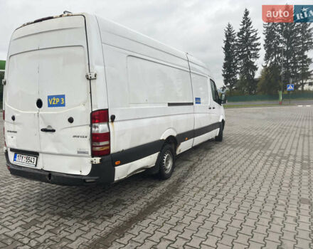 Белый Мерседес Sprinter, объемом двигателя 2.2 л и пробегом 570 тыс. км за 6500 $, фото 5 на Automoto.ua