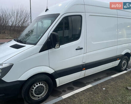 Белый Мерседес Sprinter, объемом двигателя 2.14 л и пробегом 342 тыс. км за 16500 $, фото 4 на Automoto.ua