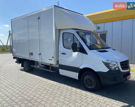 Белый Мерседес Sprinter, объемом двигателя 2.2 л и пробегом 296 тыс. км за 22500 $, фото 2 на Automoto.ua