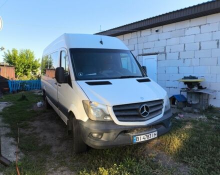 Мерседес Sprinter 2016 в Хороле на Automoto.ua Белый Мерседес Sprinter, объемом двигателя 2.1 л и пробегом 548 тыс. км за 18500 $, фото 1 на Automoto.ua