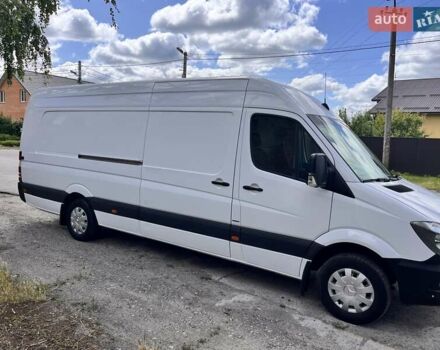 Белый Мерседес Sprinter, объемом двигателя 2.2 л и пробегом 385 тыс. км за 23638 $, фото 4 на Automoto.ua
