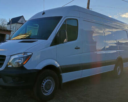 Белый Мерседес Sprinter, объемом двигателя 3 л и пробегом 170 тыс. км за 27500 $, фото 1 на Automoto.ua