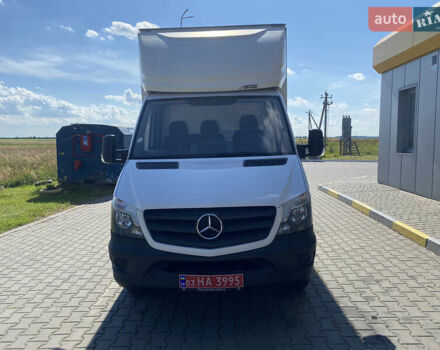 Белый Мерседес Sprinter, объемом двигателя 2.2 л и пробегом 296 тыс. км за 22500 $, фото 1 на Automoto.ua