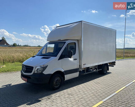 Белый Мерседес Sprinter, объемом двигателя 2.2 л и пробегом 296 тыс. км за 22500 $, фото 4 на Automoto.ua