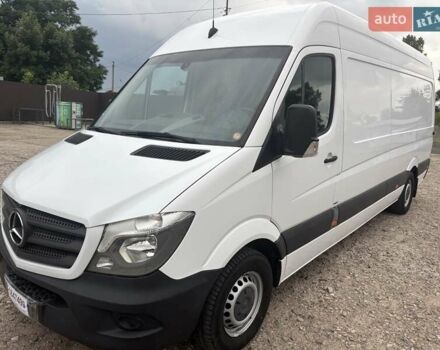 Белый Мерседес Sprinter, объемом двигателя 2.1 л и пробегом 209 тыс. км за 19600 $, фото 1 на Automoto.ua