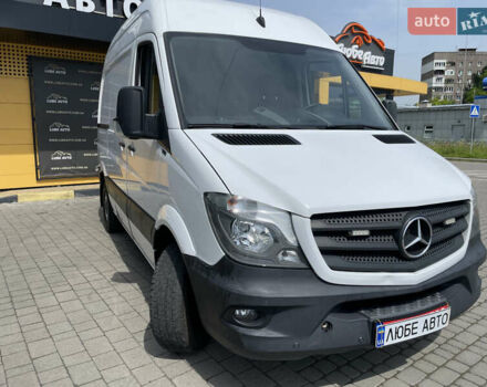 Белый Мерседес Sprinter, объемом двигателя 2.2 л и пробегом 221 тыс. км за 18500 $, фото 1 на Automoto.ua