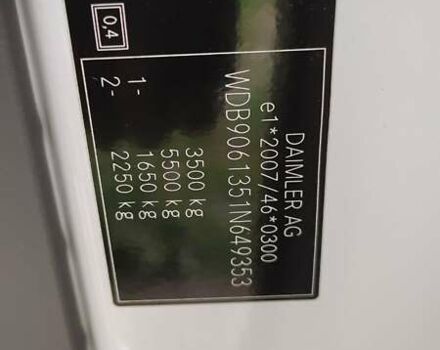 Белый Мерседес Sprinter, объемом двигателя 2.2 л и пробегом 322 тыс. км за 19950 $, фото 7 на Automoto.ua