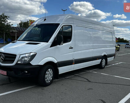 Белый Мерседес Sprinter, объемом двигателя 2.2 л и пробегом 386 тыс. км за 22450 $, фото 1 на Automoto.ua