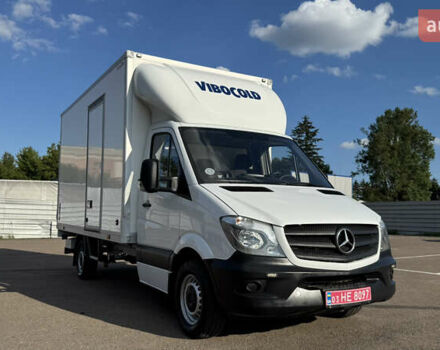 Белый Мерседес Sprinter, объемом двигателя 2.2 л и пробегом 275 тыс. км за 21900 $, фото 3 на Automoto.ua