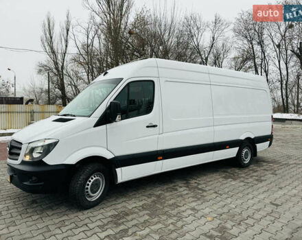 Белый Мерседес Sprinter, объемом двигателя 2.2 л и пробегом 340 тыс. км за 21500 $, фото 1 на Automoto.ua