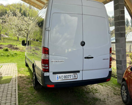 Белый Мерседес Sprinter, объемом двигателя 2.2 л и пробегом 213 тыс. км за 34568 $, фото 3 на Automoto.ua