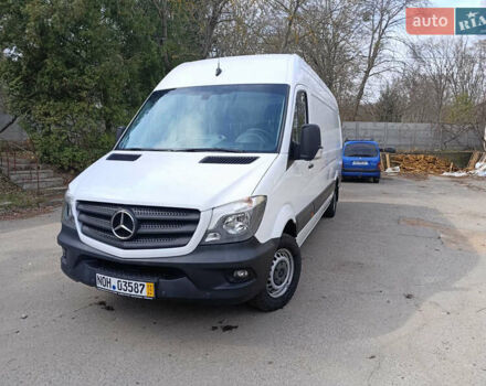 Белый Мерседес Sprinter, объемом двигателя 2.2 л и пробегом 334 тыс. км за 21500 $, фото 7 на Automoto.ua