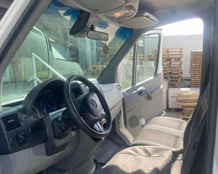 Белый Мерседес Sprinter, объемом двигателя 2.14 л и пробегом 346 тыс. км за 23800 $, фото 1 на Automoto.ua