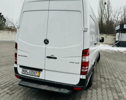 Белый Мерседес Sprinter, объемом двигателя 2.2 л и пробегом 340 тыс. км за 21500 $, фото 6 на Automoto.ua